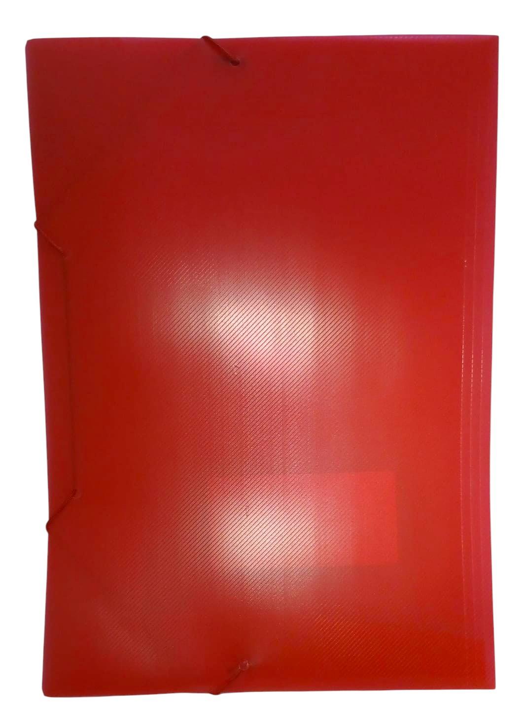 PASTA COM ABA PLASTICA OFICIO PP